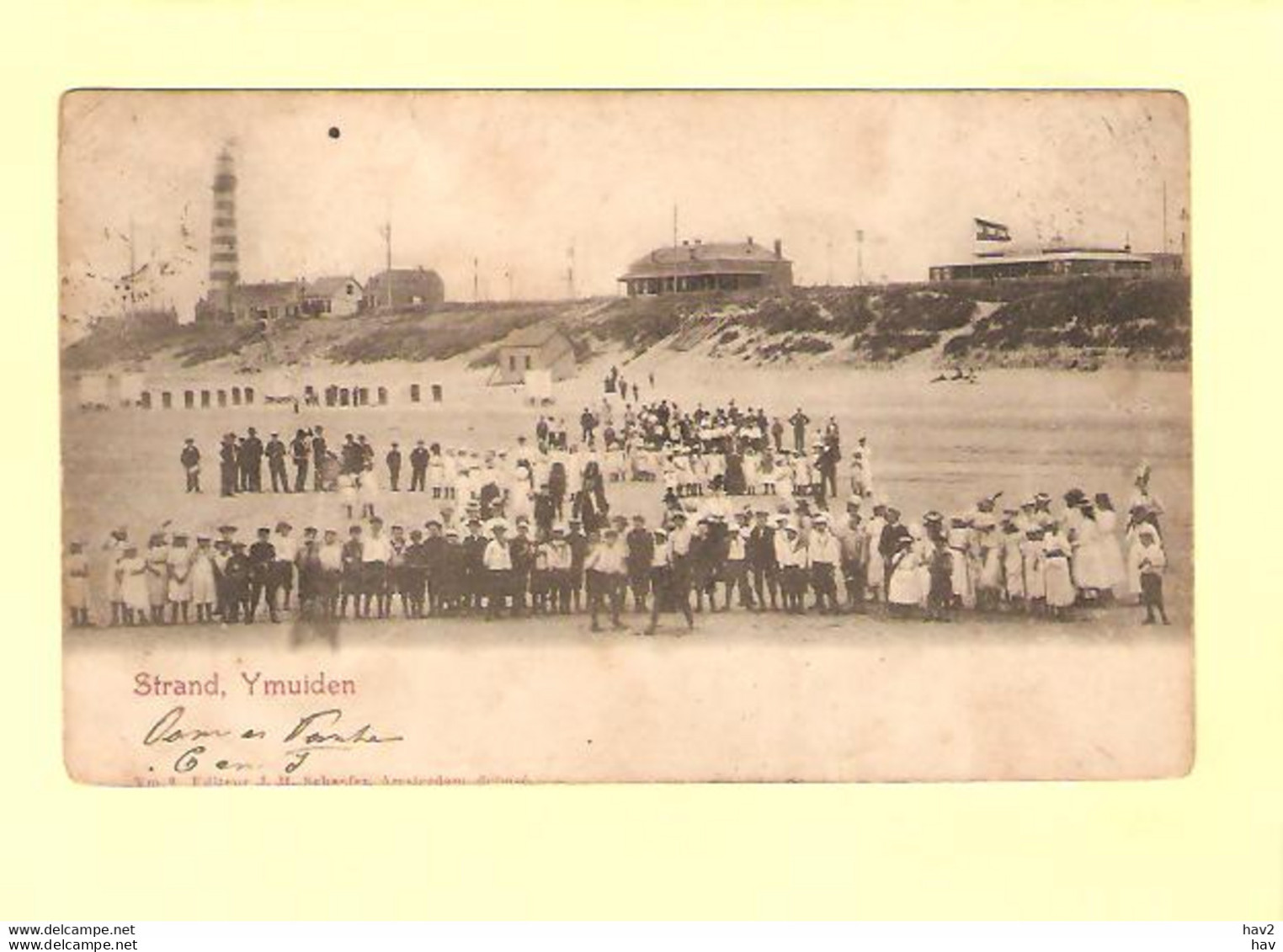 IJmuiden Strand 1904 RY28610 - IJmuiden