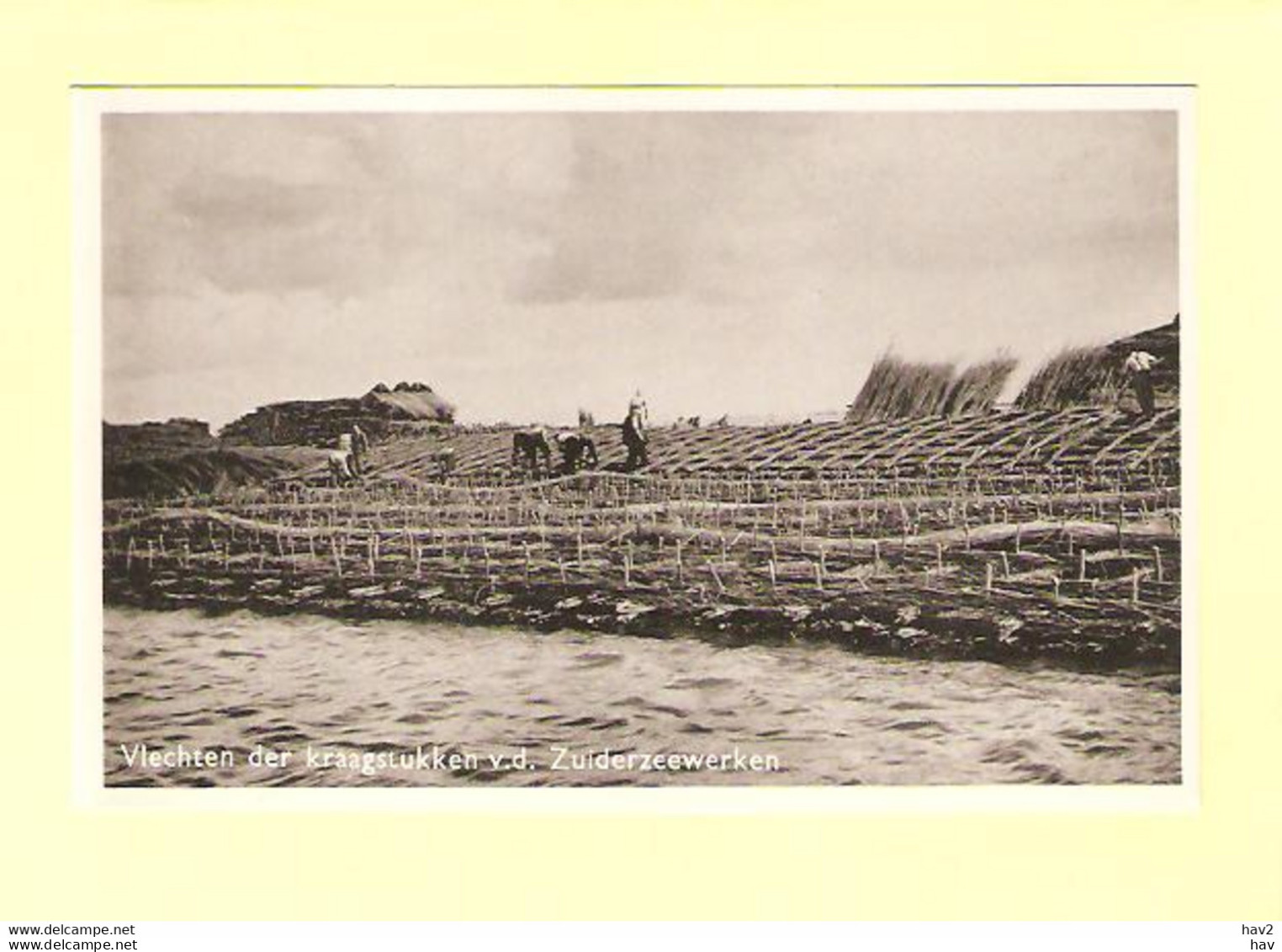 Zuiderzeewerken Vlechten Kraagstukken RY28601 - Den Oever (& Afsluitdijk)