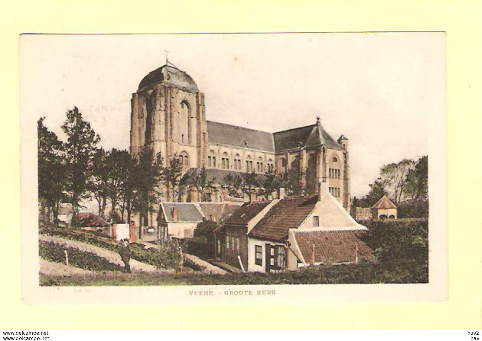 Veere Grote Kerk, Dorpsgezicht RY28535 - Veere