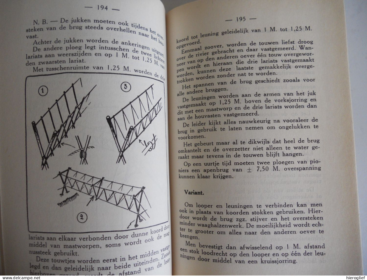 kamperen scouts scoutisme BRUGGEN TORENS VLOTTEN door Ph. Tossijn / 1946 Brussel sv de pijl sjorren jeugdbeweging KSA