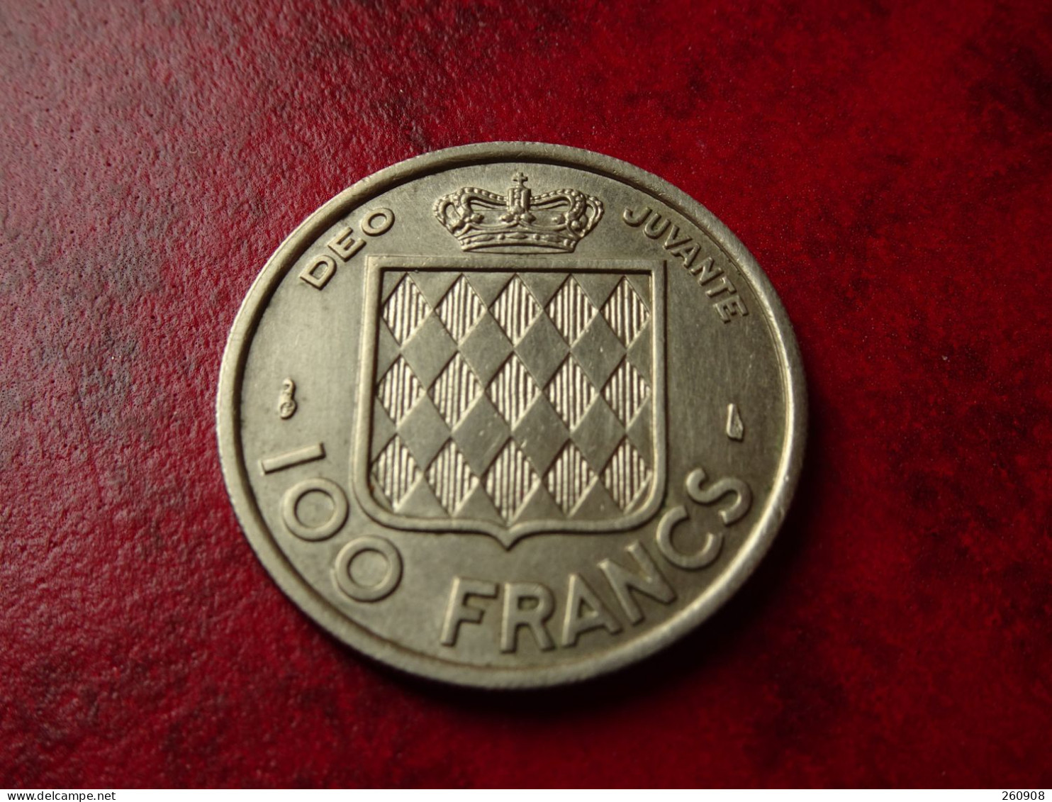 Monaco  100 Francs 1956      Belle Pièce     Ref N°2 - 1949-1956 Oude Frank