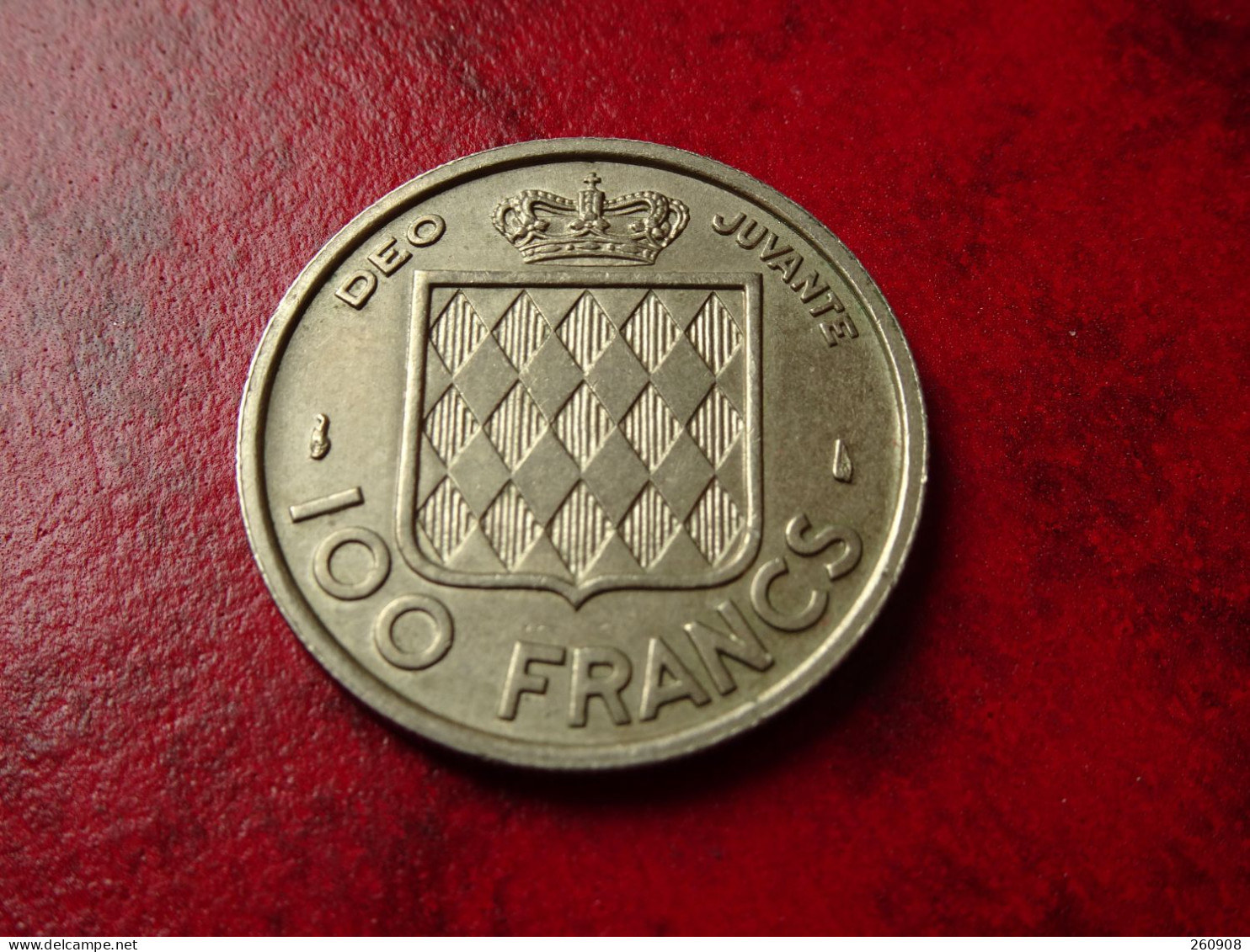 Monaco  100 Francs 1956      Belle Pièce     Ref N°1 - 1949-1956 Franchi Antichi