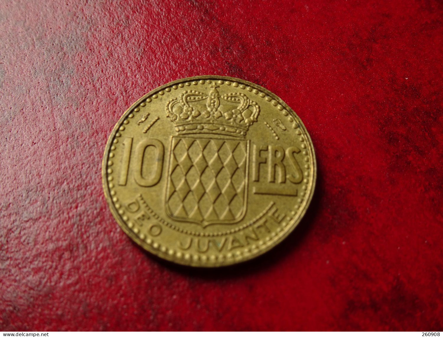 Monaco  10 Francs 1951     Belle Pièce     Ref N°1 - 1949-1956 Franchi Antichi
