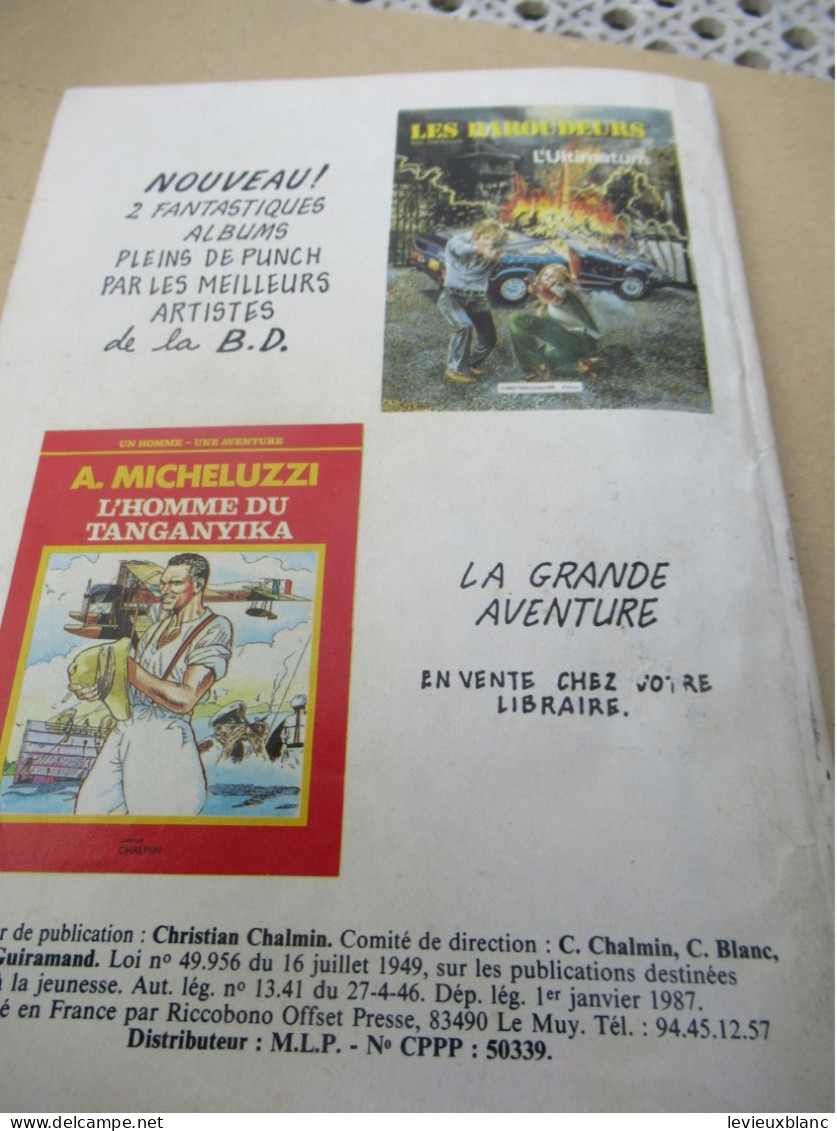 Album BD ancien / Petit format/ BRIK/ N°216/ Mon Journal/ Editions Aventures er Voyages/ 1987     BD186