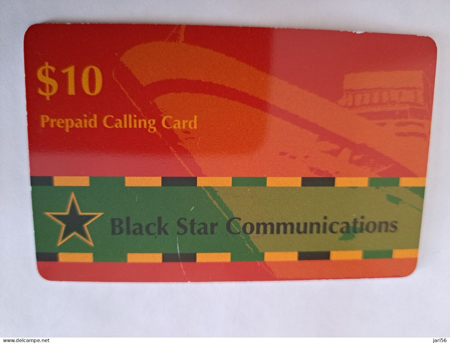 BERMUDA  $10,-  LOGIC  BERMUDA / BLACK STAR COMMUNICATIONS/  DATE: 5/2003/   PREPAID CARD  Fine USED  **14801** - Bermudes