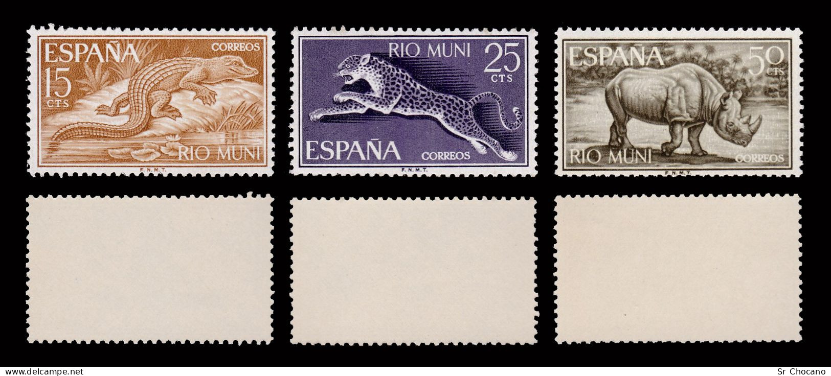 RIO MUNI.1964.Fauna Ecuatorial.Serie.MNH.Blq 2.Edifil 48-56 - Rio Muni