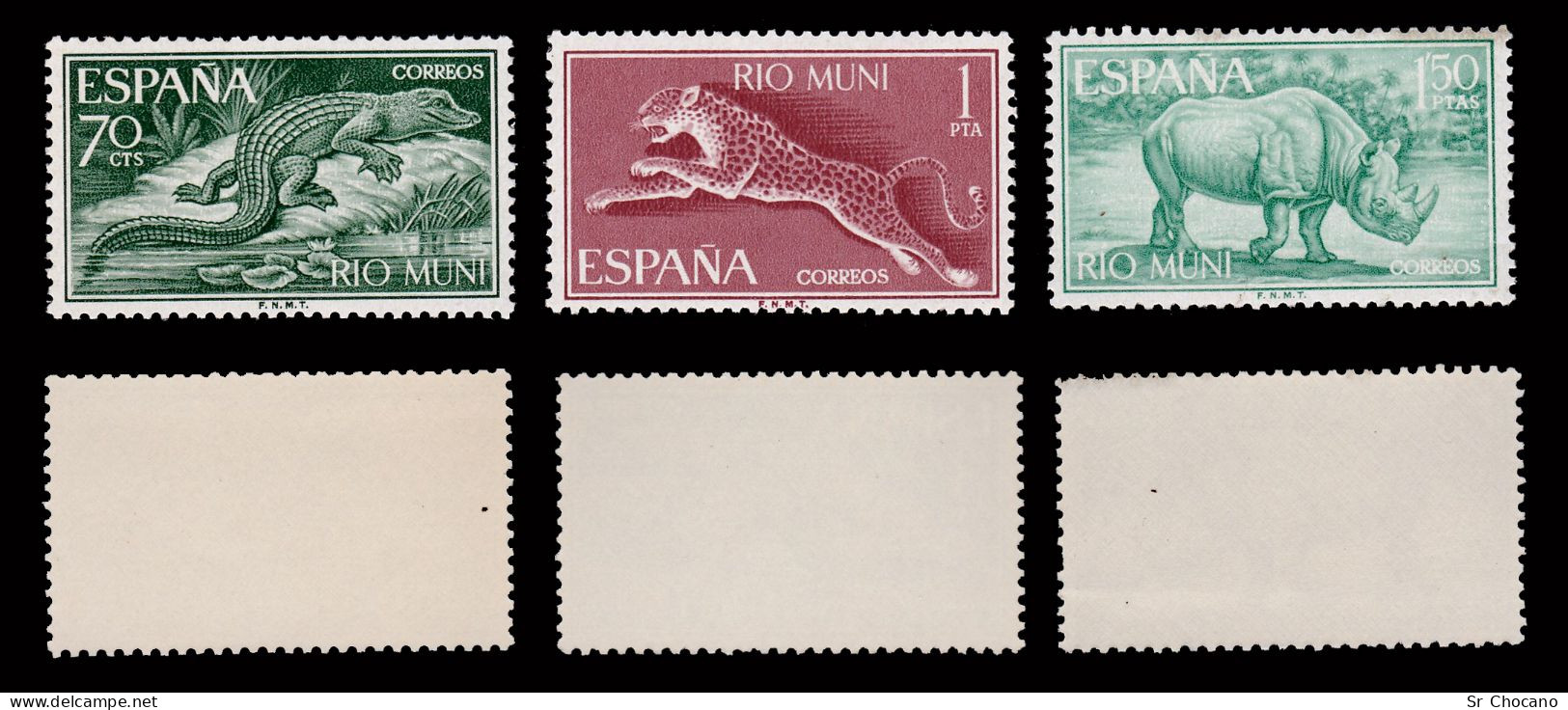 RIO MUNI.1964.Fauna Ecuatorial.Serie.MNH.Blq 2.Edifil 48-56 - Rio Muni