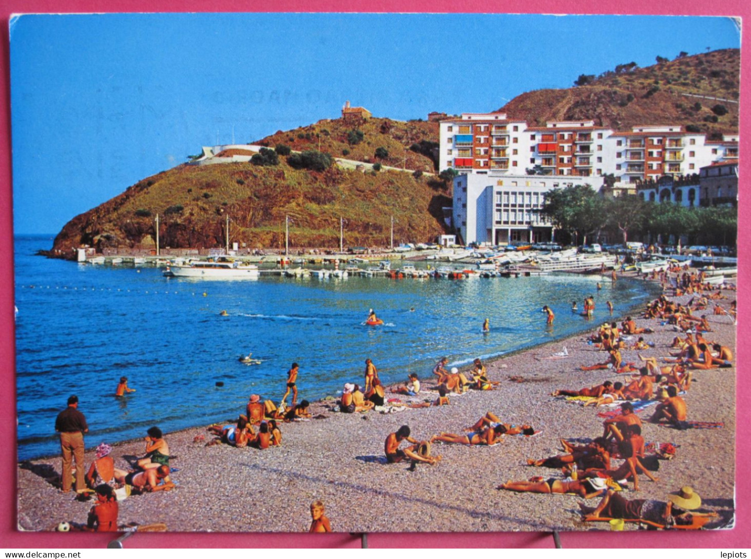 Visuel Pas Très Courant - Espagne - Port Bou - Vista De Su Playa - Gerona