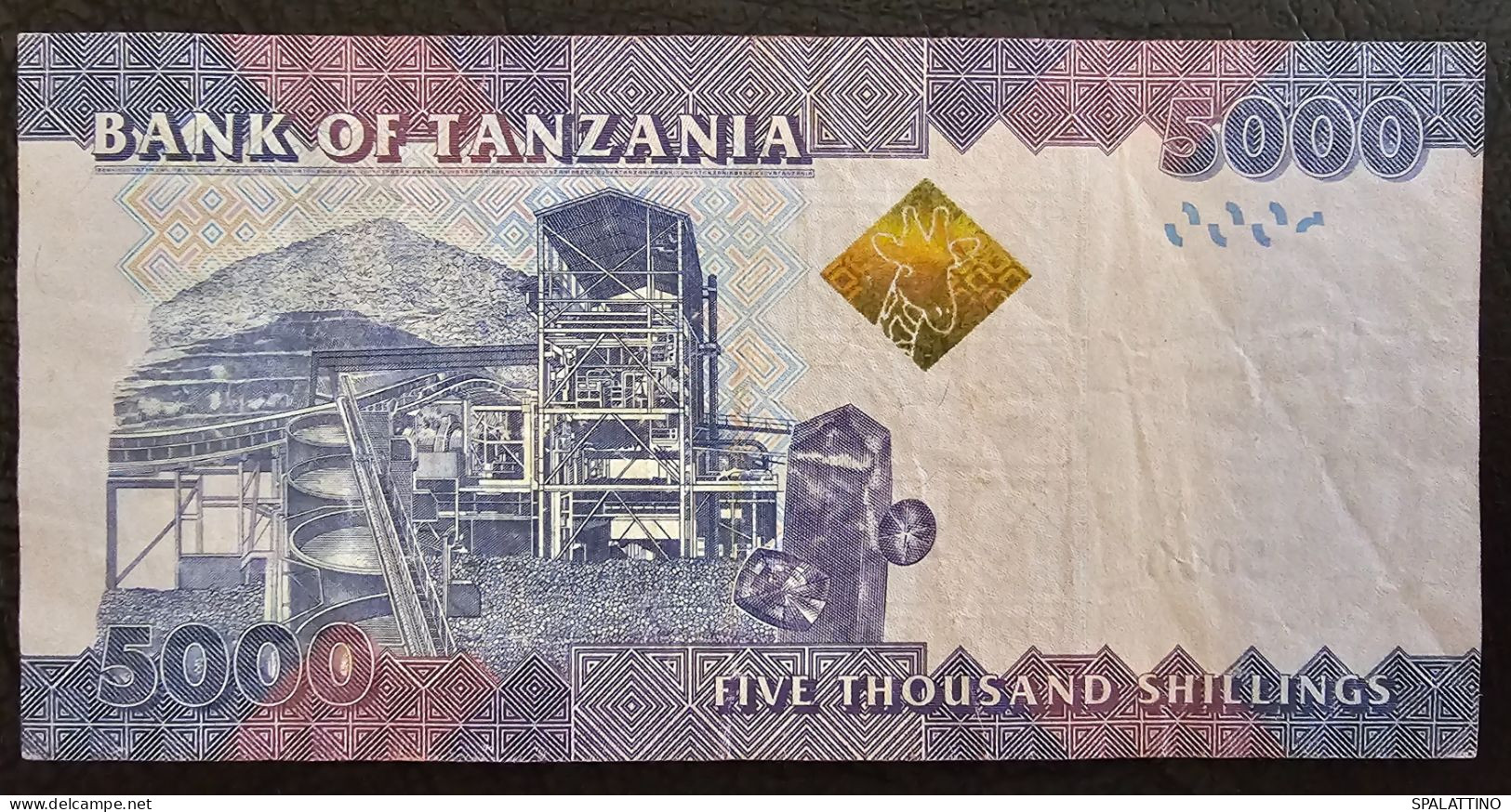 TANZANIA- 5000 SHILLINGS (2010- 2020) - Tansania