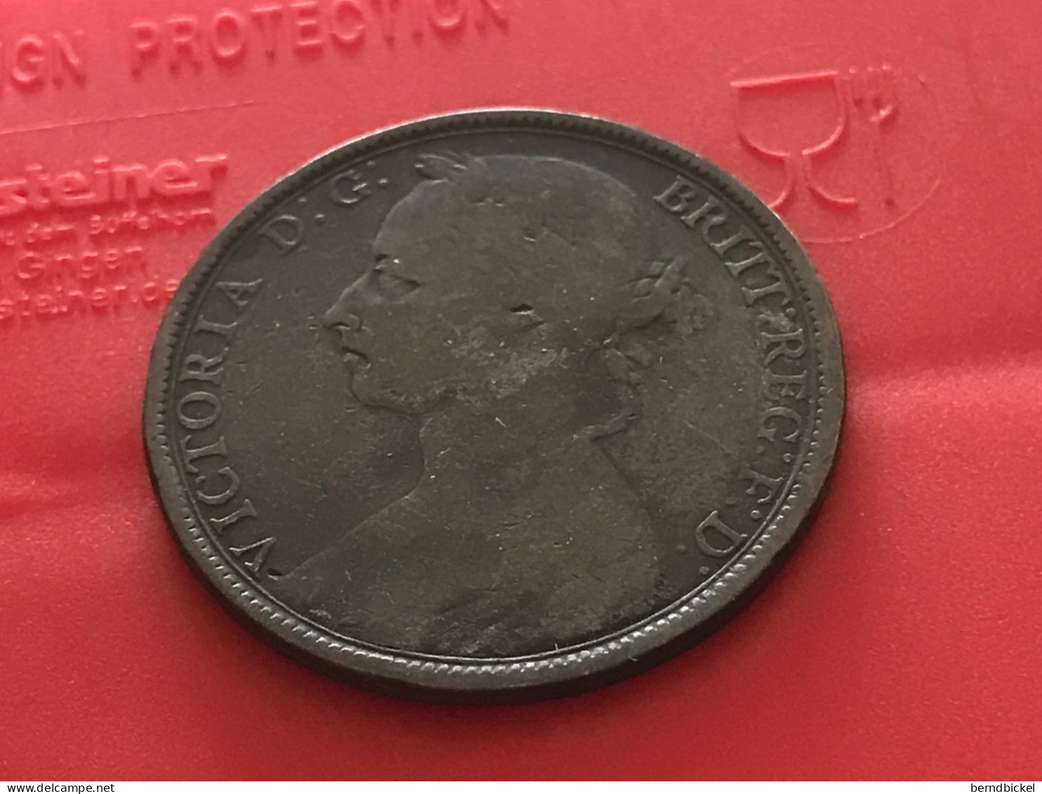 Münzen Münze Umlaufmünze Großbritannien 1 Penny 1891 - D. 1 Penny