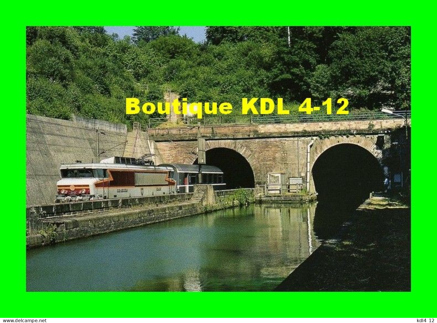 RU 0556 - Train - Loco BB 15033 Sortant Du Tunnel - ARZVILLER - Moselle - SNCF - Arzviller