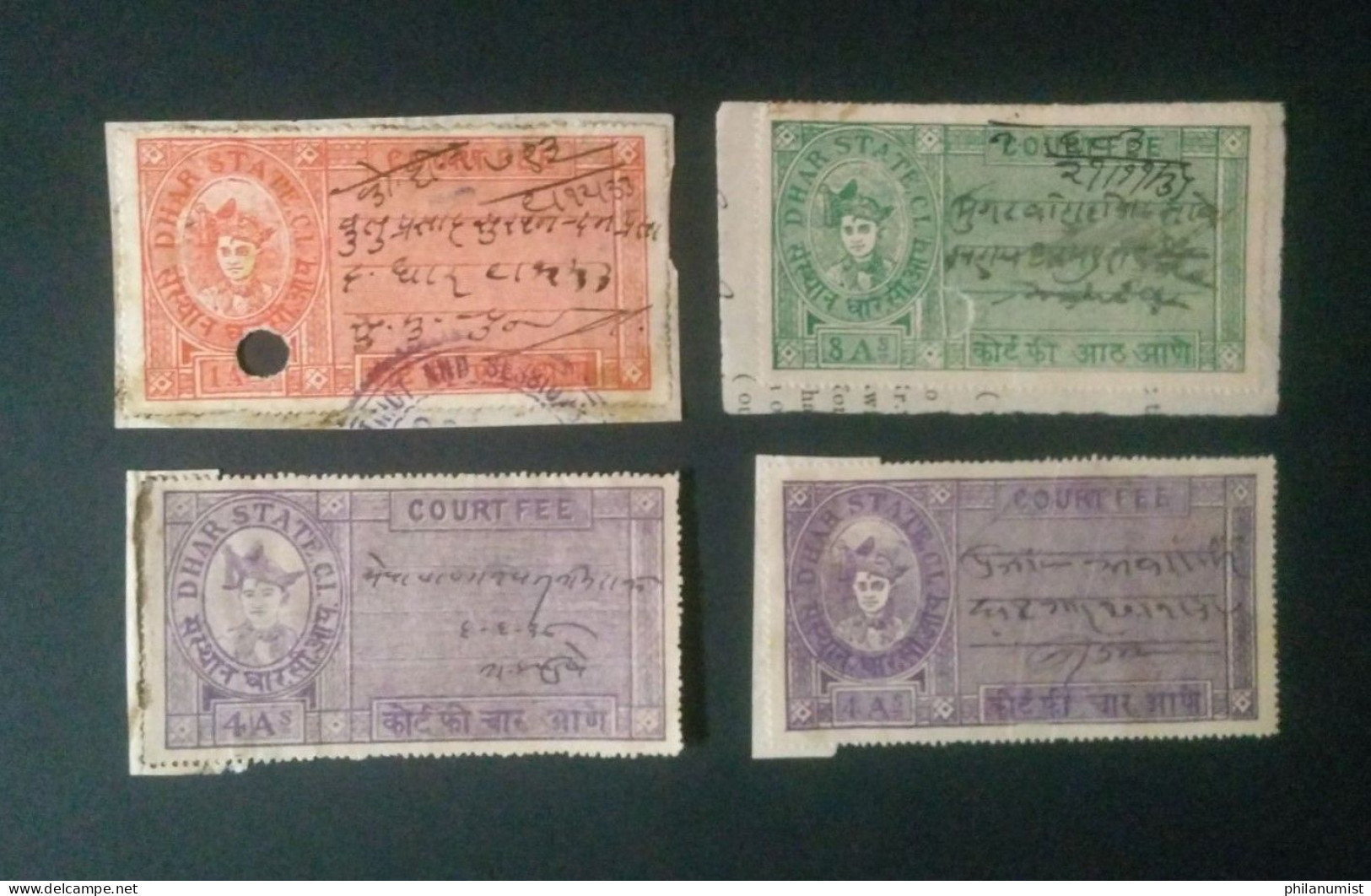 INDIA STATES FISCAL STAMPS LOOK !! - Other & Unclassified
