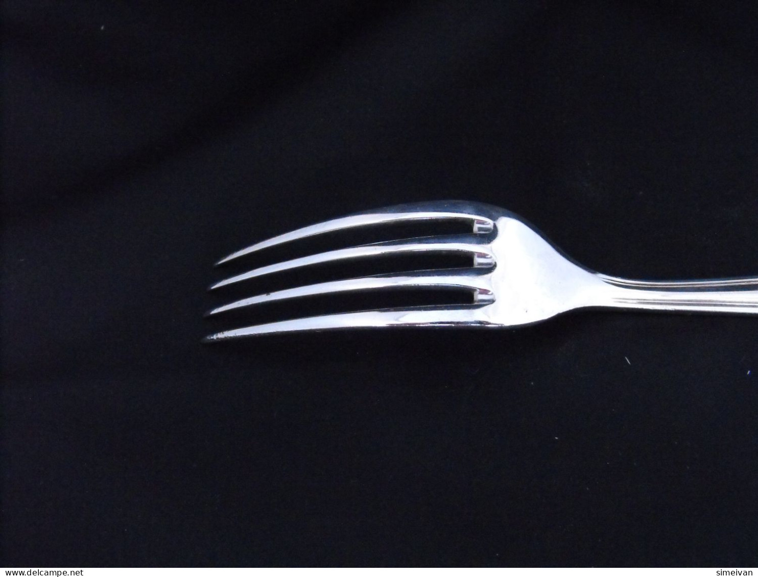 VINTAGE CHRISTOFLE SILVER PLATED 8" (21cm) TABLE DINNER FORK #0742