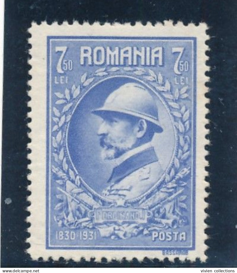 Roumanie Royaume N° 416 Neuf ** Sans Charnière (+ 70 %) Mais Gomme Légèrement Coulée - Unused Stamps