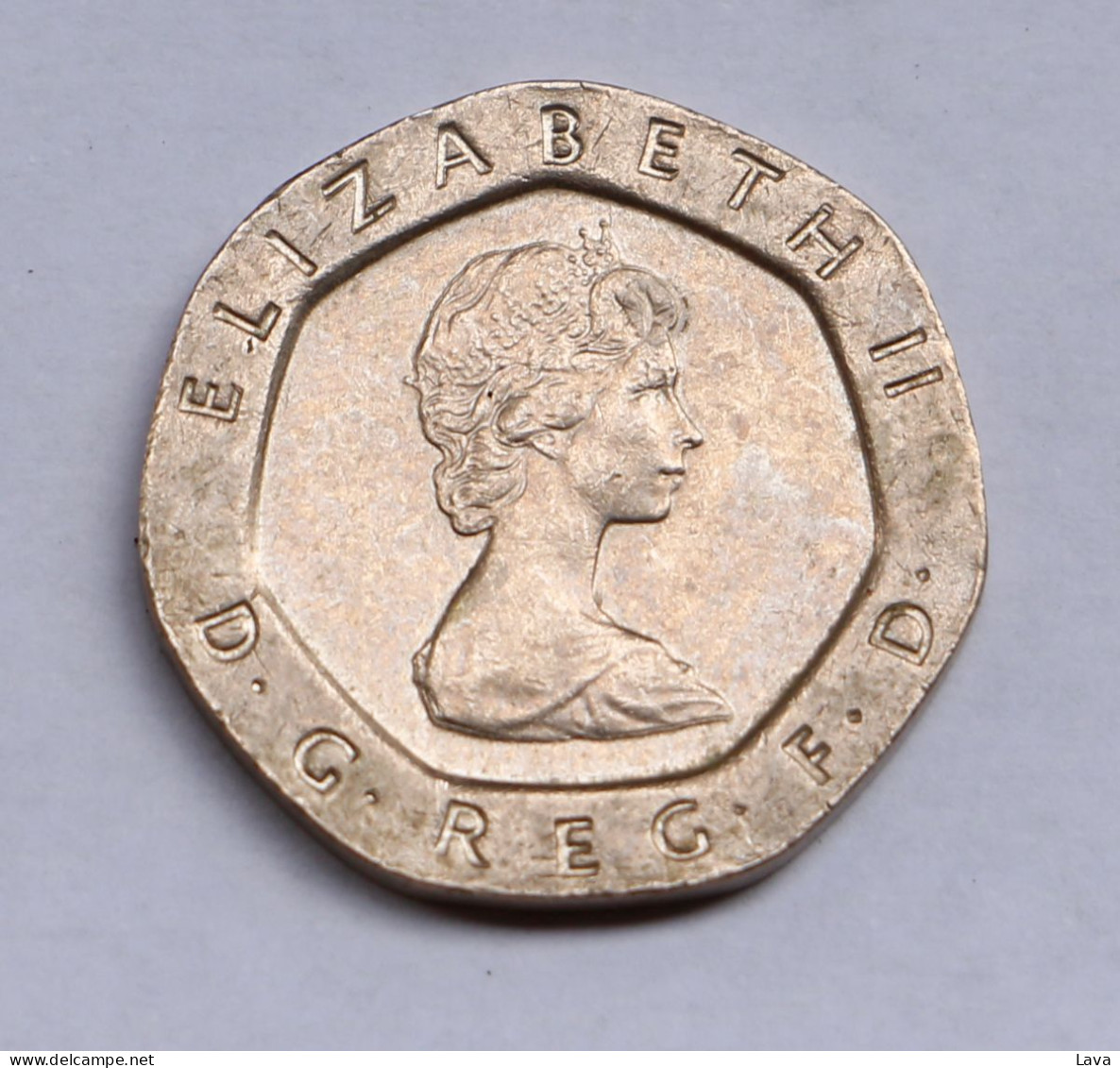 1982 20 Pence Elizabeth II United Kingdom Rare Coin - 20 Pence