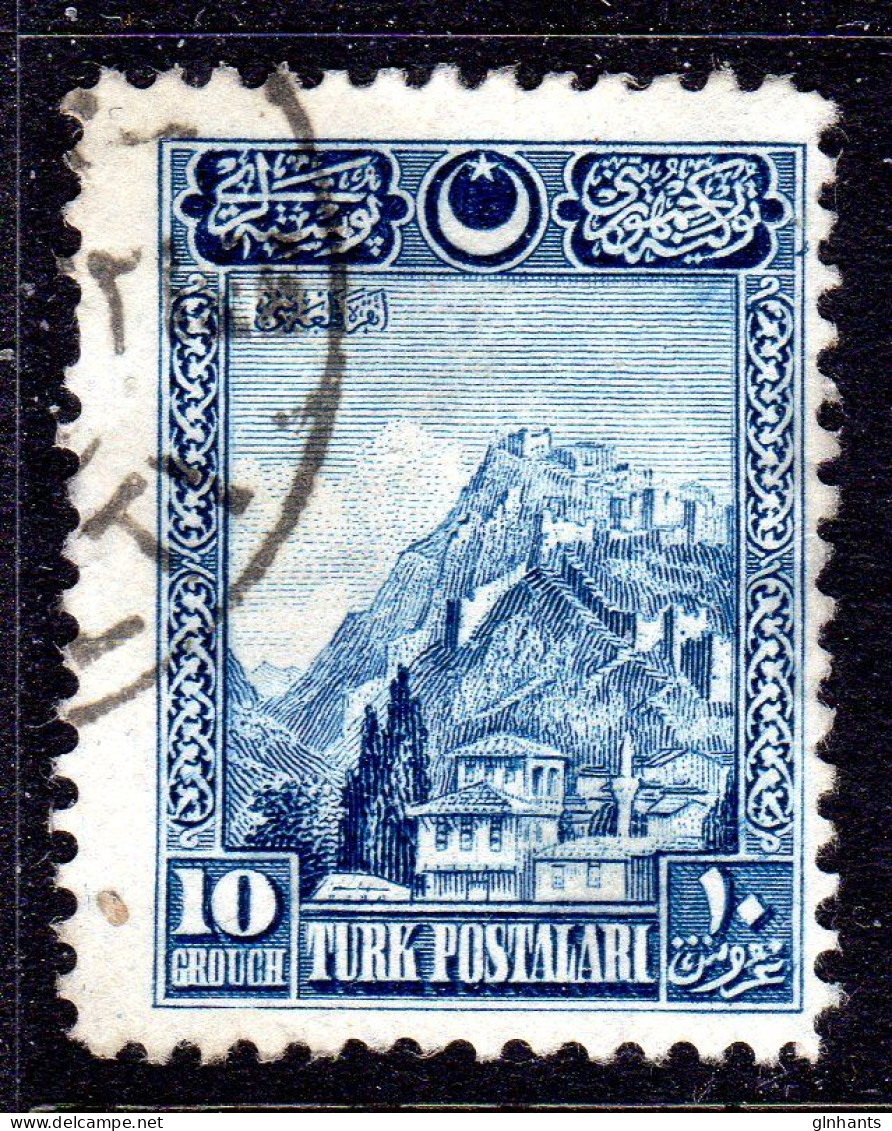 TURKEY - 1926 DEFINITIVE 10g STAMP FINE USED SG 1029 - Oblitérés