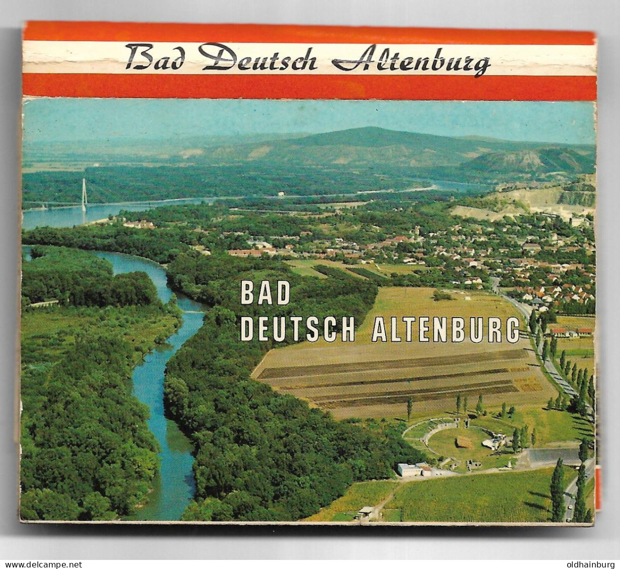 0405l: Leporello- Set Mit 18 Kleinformatigen A6- Karten, Ca. 1980: Bad Deutsch Altenburg, Hainburg, Etc. - Hainburg