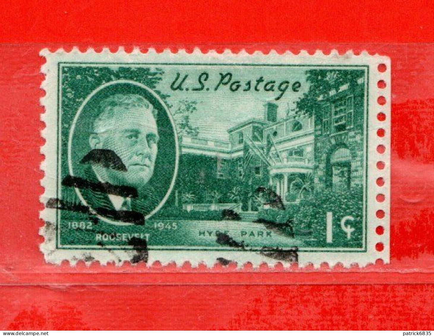 (Us2) USA °- 1945-46 - ROOSEVELT-  Yvert .482  -  .   USED.  Vedi Descrizione - Gebraucht