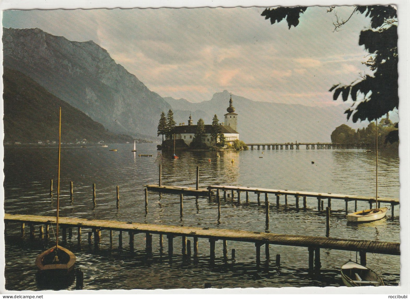 Gmunden, Schloß Ort Am Traunsee Mit Traunstein, Oberösterreich - Gmunden