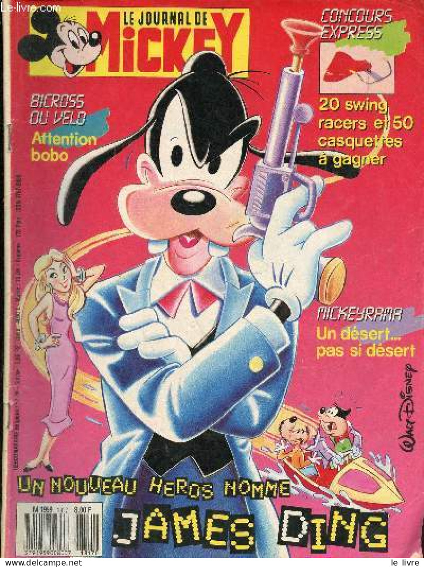 Le Journal De Mickey N°1817 - James Ding Contre Mister Pat - Les Pépites De La Colère - Idée à Creuser - La Marque D'Hor - Agenda Vírgenes