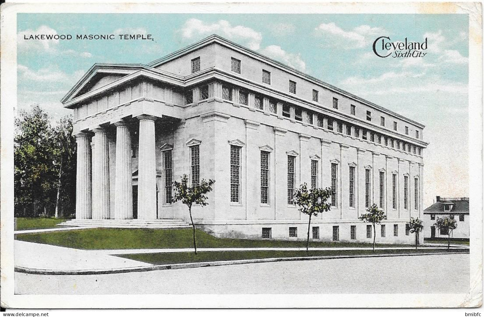 1920 - LAKEWOOD MASONIC TEMPLE - Cleveland