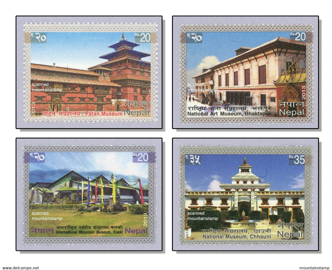 Nepal 2013 (2013/2) Patan Museum - Bhaktapur Museum - Mountain Museum - National Museum Chhauni - MNH ** - Népal
