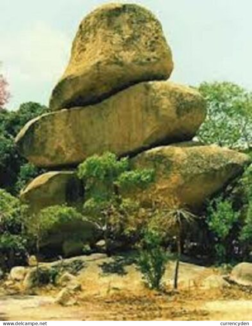 Zimbabwe P105a, $50, Balancing Rock / Tomb 2020, UNC Hybrid Substrate - Zimbabwe