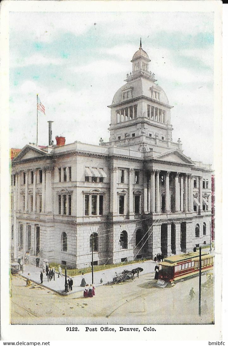 1910 - Post Office , Denver, Colo - Denver