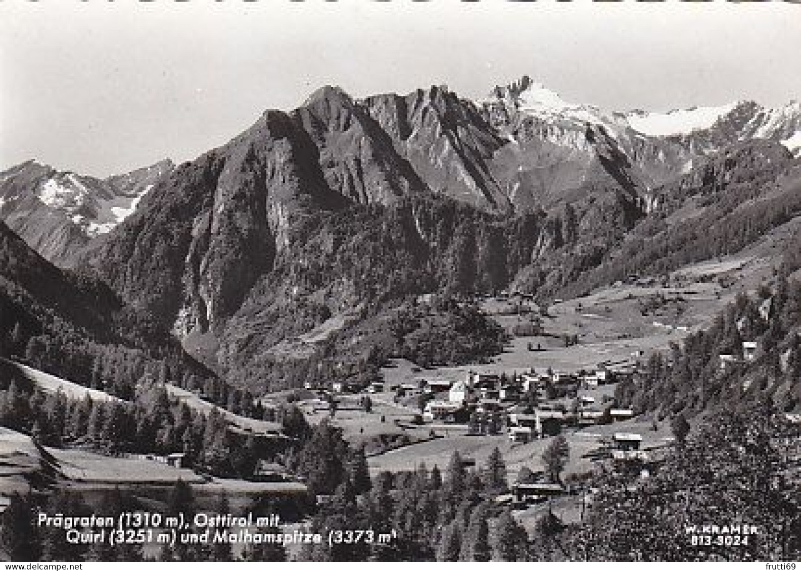 AK 153708 AUSTRIA - Prägarten - Osttirol Mit Quirl Und Malhamspitze - Prägraten