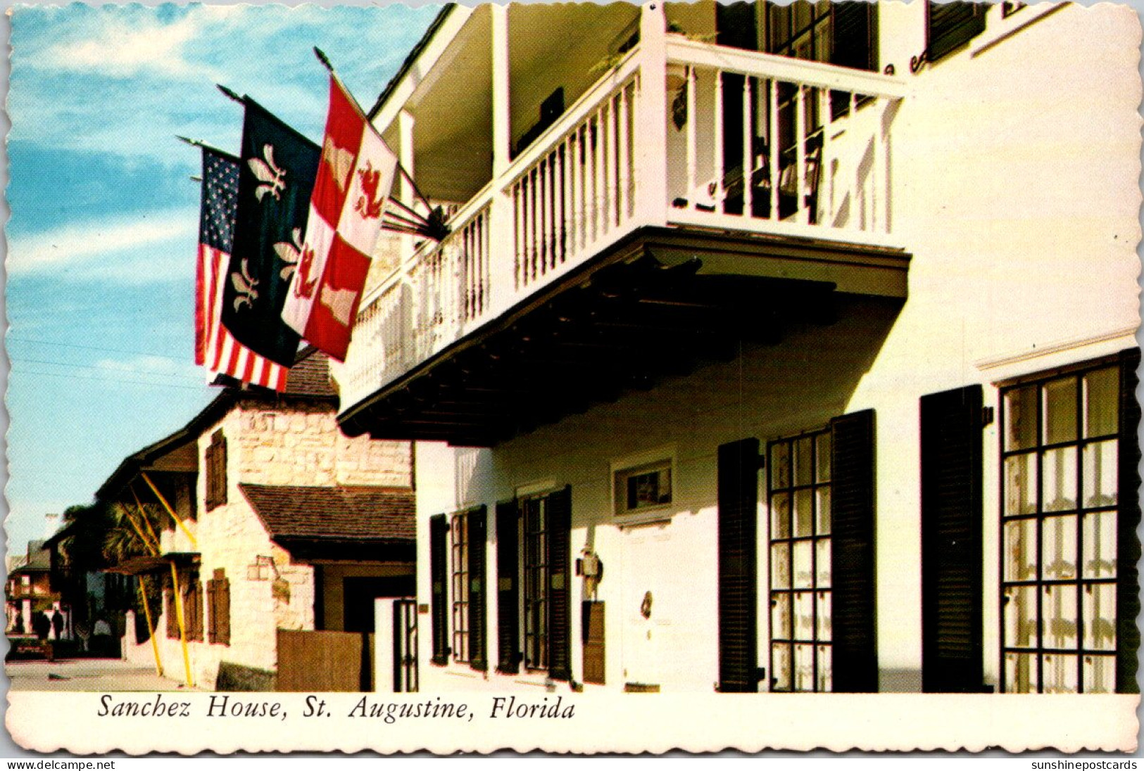 Florida St Augustine Rodriguez-Avero-Sanchez House On St George Street - St Augustine