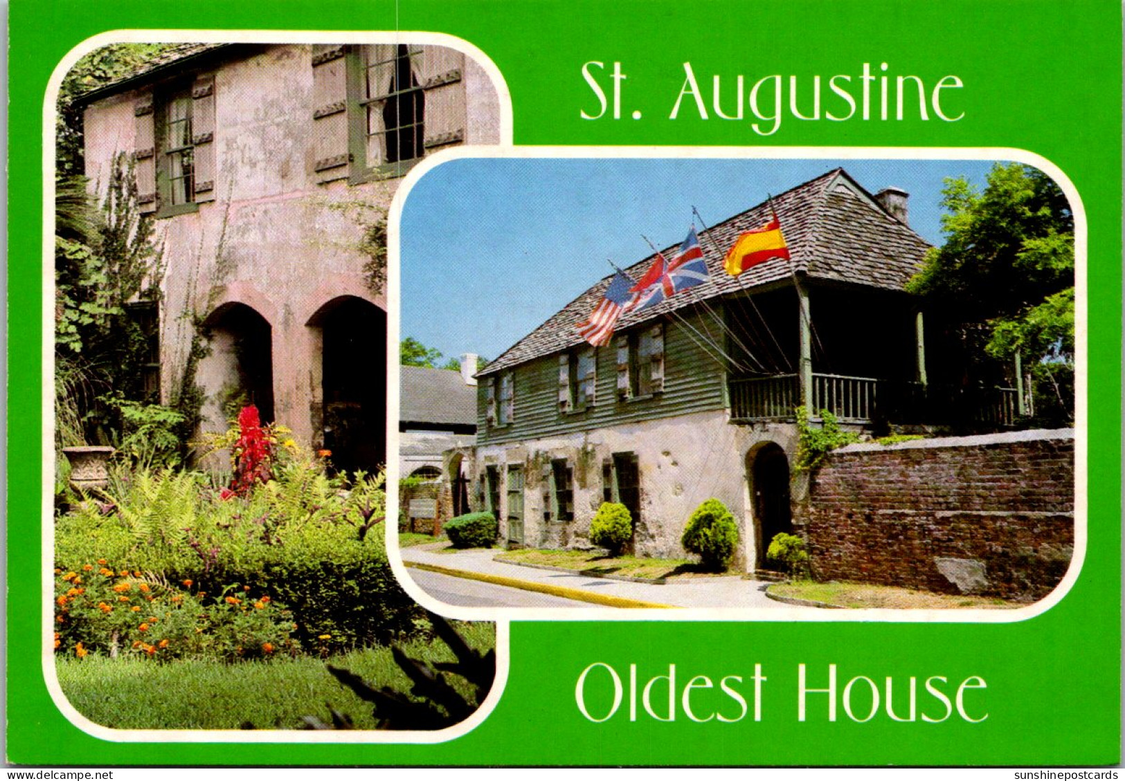 Florida St Augustine Oldest House - St Augustine