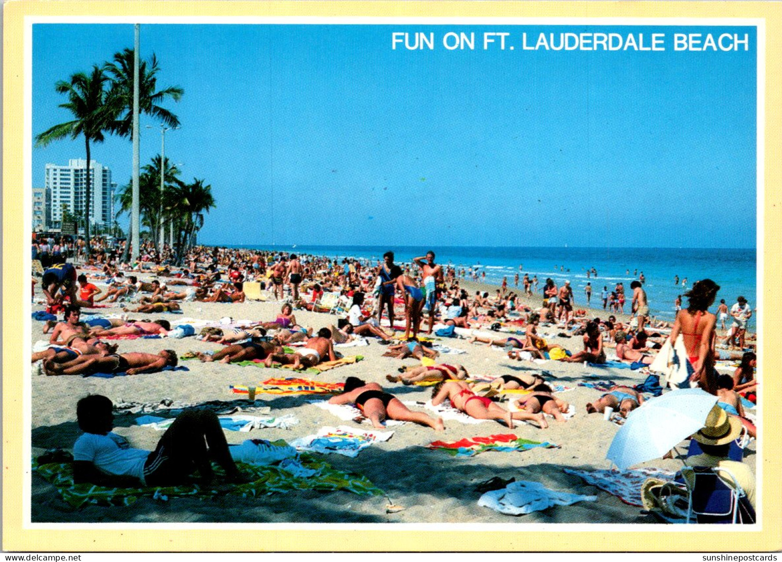 Florida Fort Lauderdale Beach Sunbathers - Fort Lauderdale