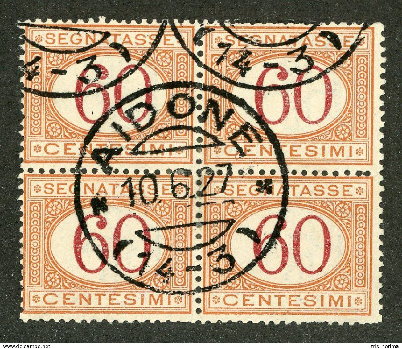 680 Italy 1870 Scott #J11 Used (Lower Bids 20% Off) - Taxe