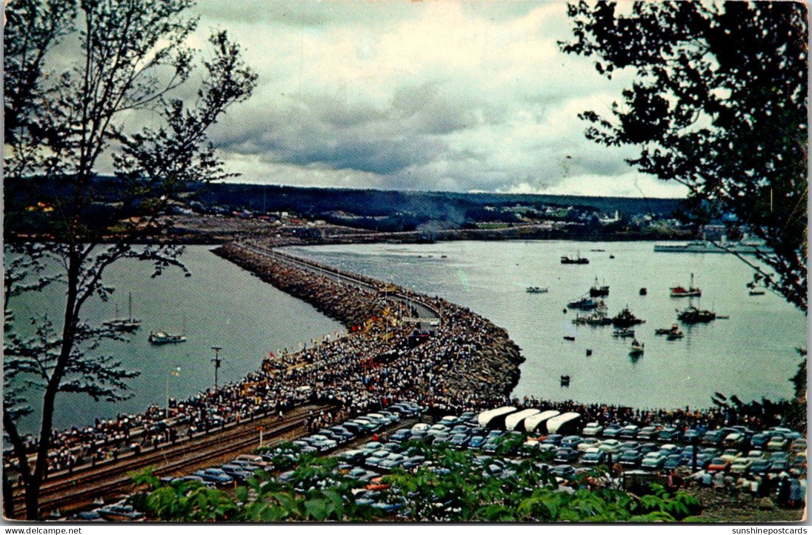 Canada Nova Scotia Cape Breton Opening Of Canso Causeway August 1955 - Cape Breton