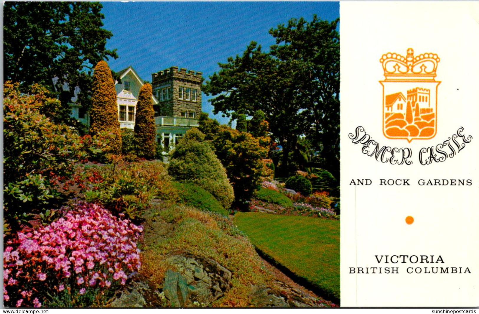 Canada Victoria Spencer Castle And Rock Gardens - Victoria