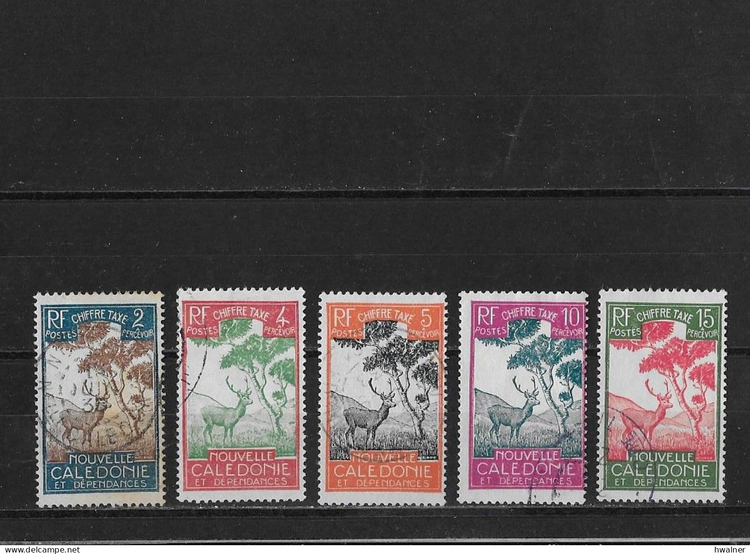 Nouvelle Caledonie Yv. Taxes 16 - 30 O. - Timbres-taxe