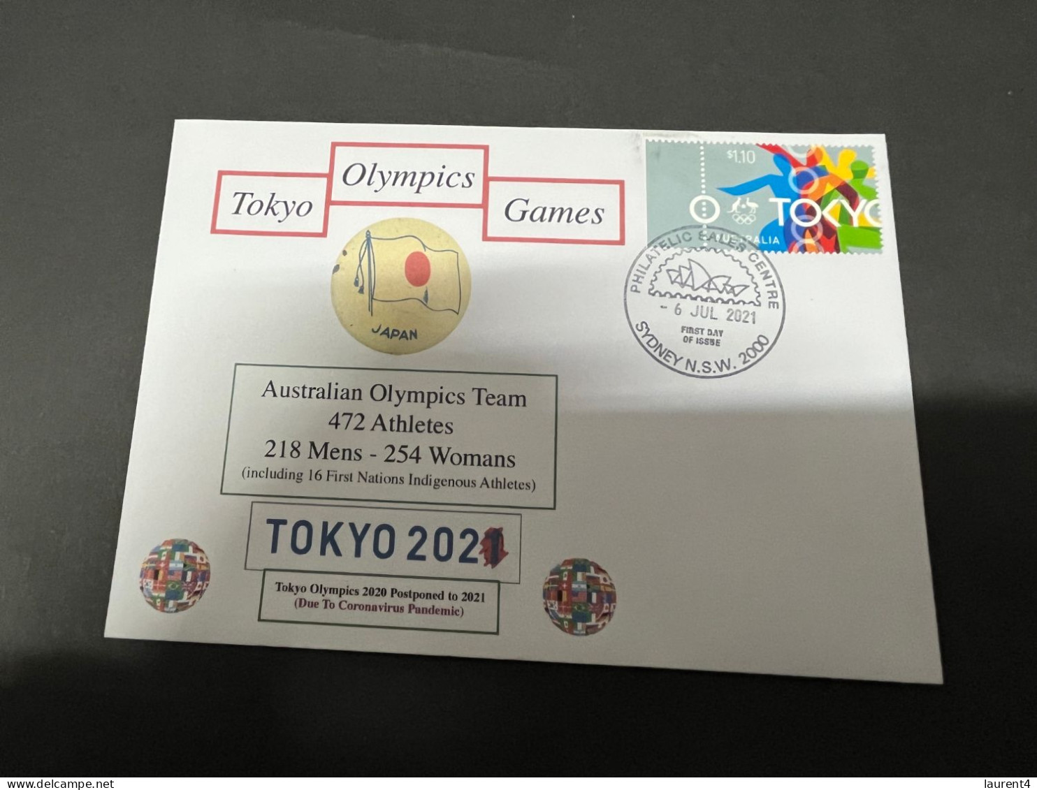 16-8-2023 (2 T 38) 2020 Tokyo Olympic Games (held In 2021 Due To COVID-19 Pandemic) - Sommer 2020: Tokio