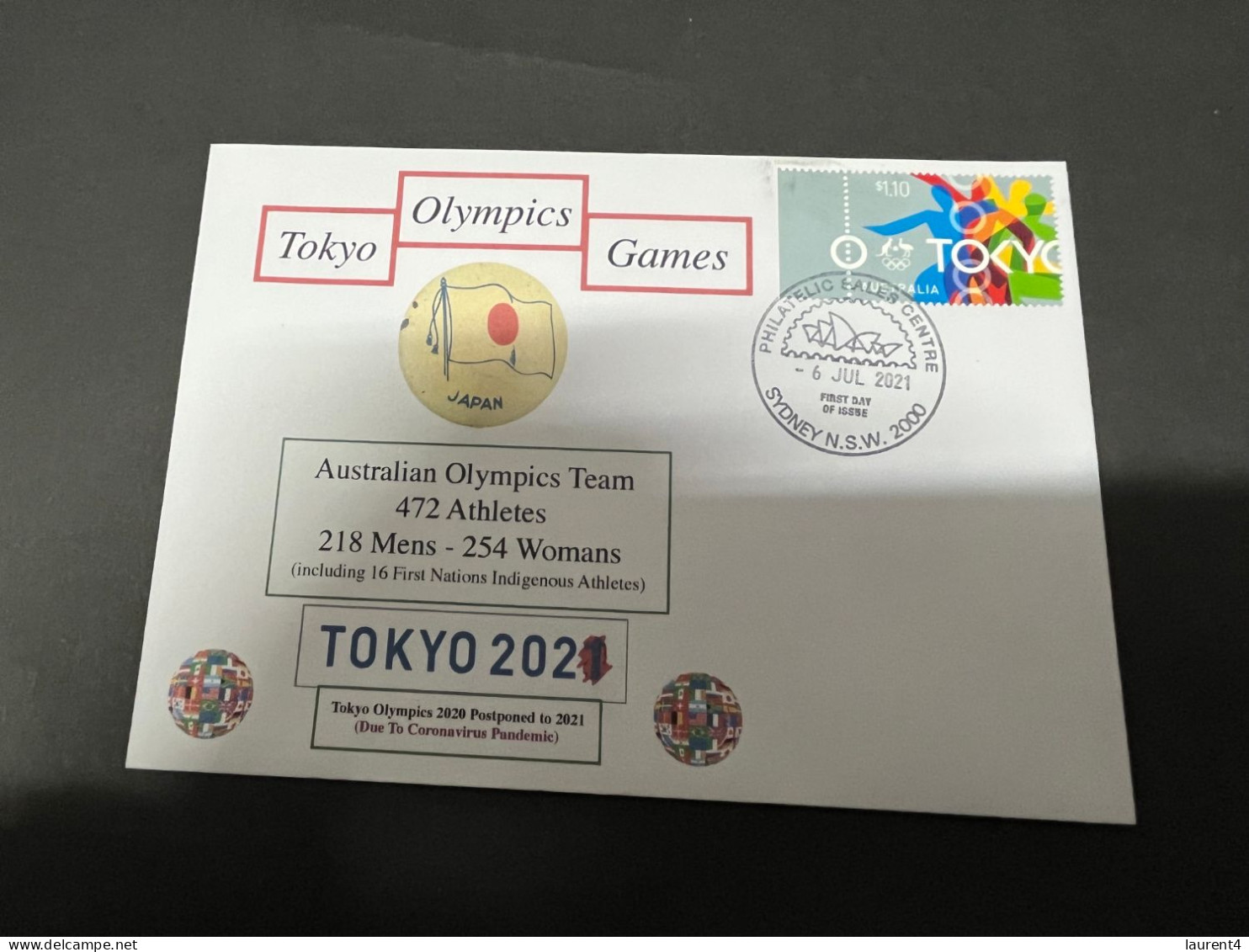 16-8-2023 (2 T 38) 2020 Tokyo Olympic Games (held In 2021 Due To COVID-19 Pandemic) - Summer 2020: Tokyo