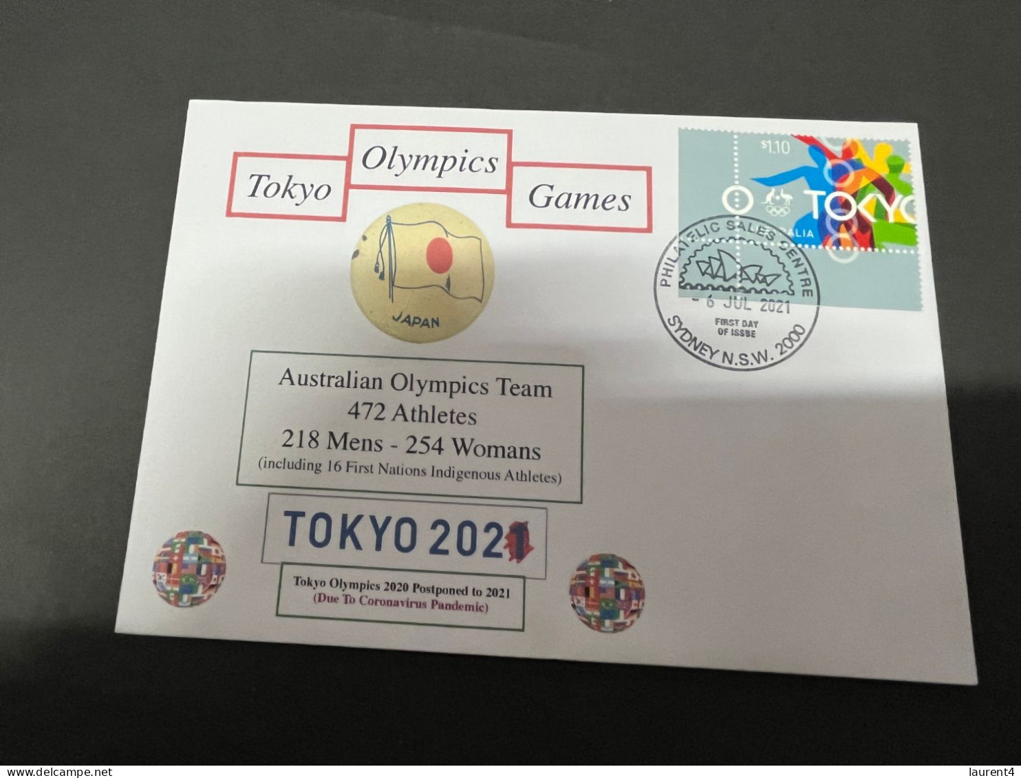 16-8-2023 (2 T 38) 2020 Tokyo Olympic Games (held In 2021 Due To COVID-19 Pandemic) - Zomer 2020: Tokio