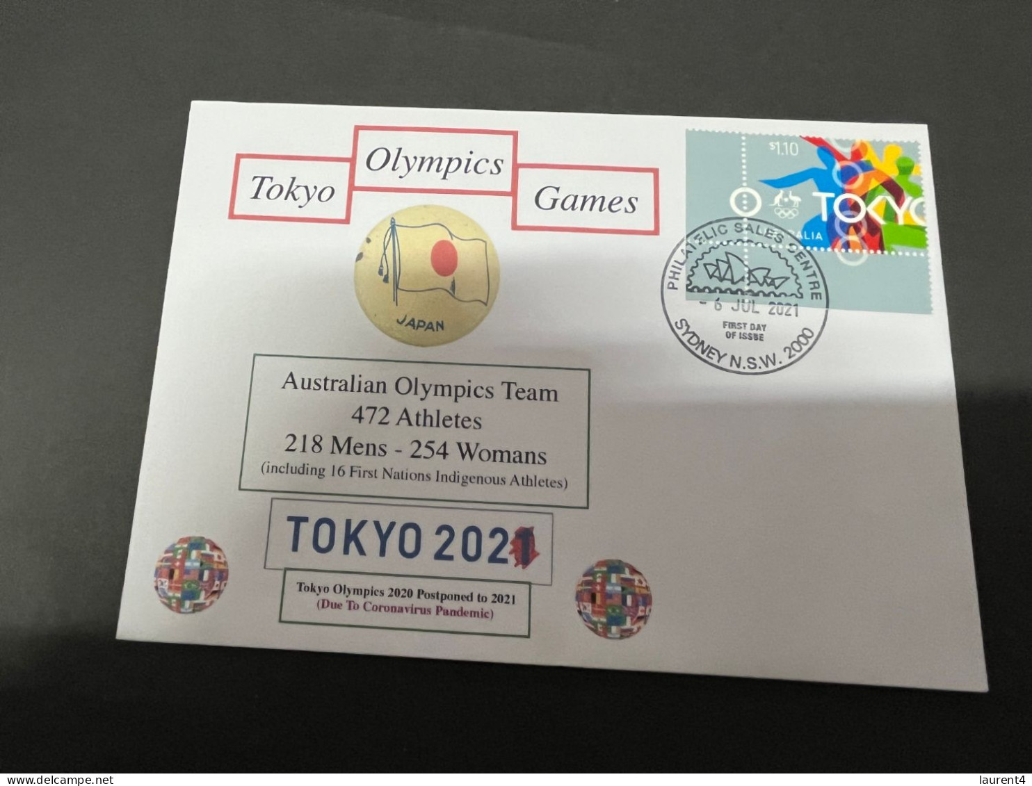 16-8-2023 (2 T 38) 2020 Tokyo Olympic Games (held In 2021 Due To COVID-19 Pandemic) - Sommer 2020: Tokio