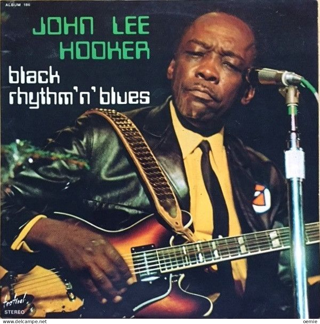 JOHN LEE HOOKER  °  BLACK RHYTHM'N' BLUES   ALBUM  DOUBLE - Jazz