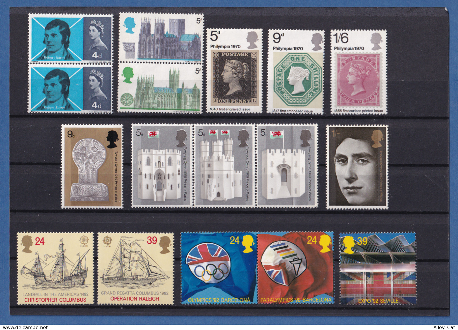 GB QE II Collection Of British Stamps - MHN - Otros & Sin Clasificación