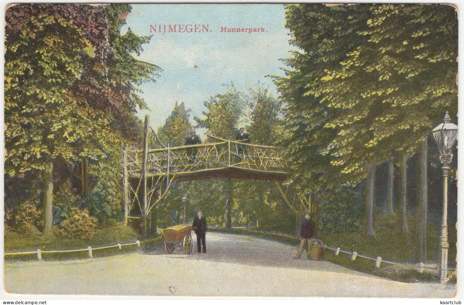 Nijmegen. Hunnerpark. - (Gelderland, Nederland/Holland) - Uitgave: J. Glaser - Nijmegen