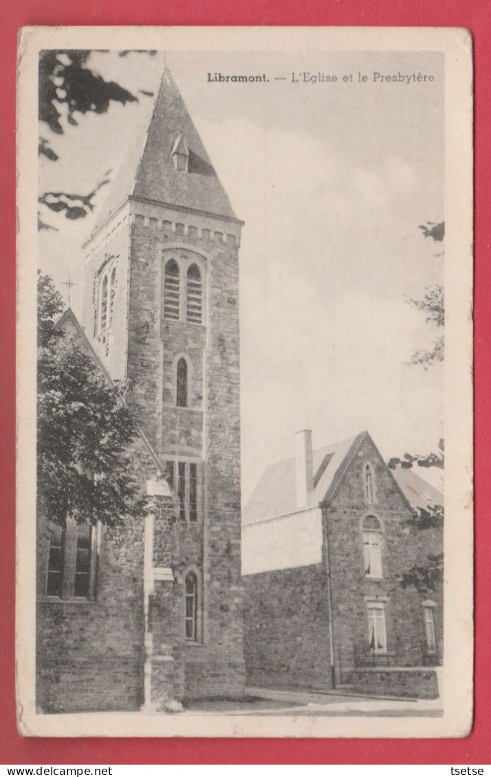 Libramont - L'Eglise Et Le Presbytère ( Voir Verso ) - Libramont-Chevigny