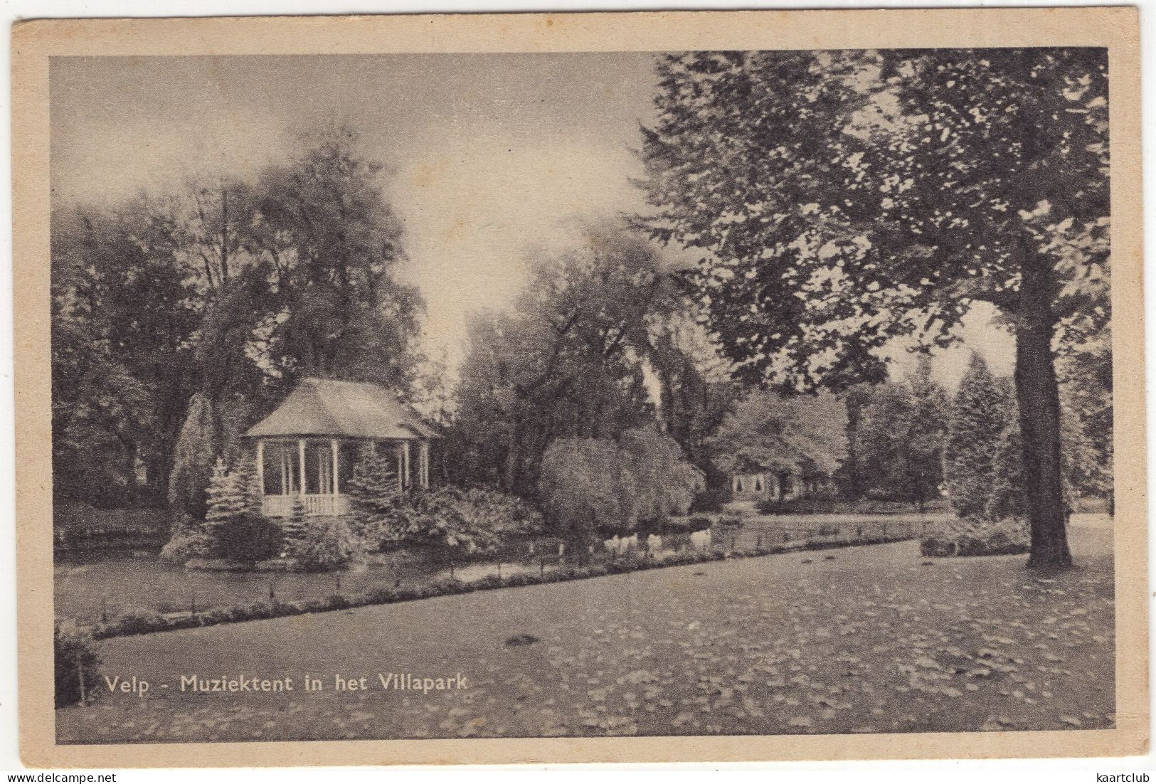 Velp - Muziektent In Het Villapark - (Gelderland, Nederland/Holland) - 1953 - Velp / Rozendaal