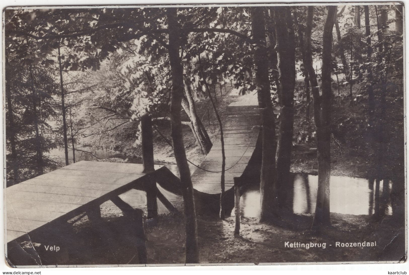 Velp - Kettingbrug - Roozendaal - (Gelderland, Nederland/Holland) - 1931 - Velp / Rozendaal