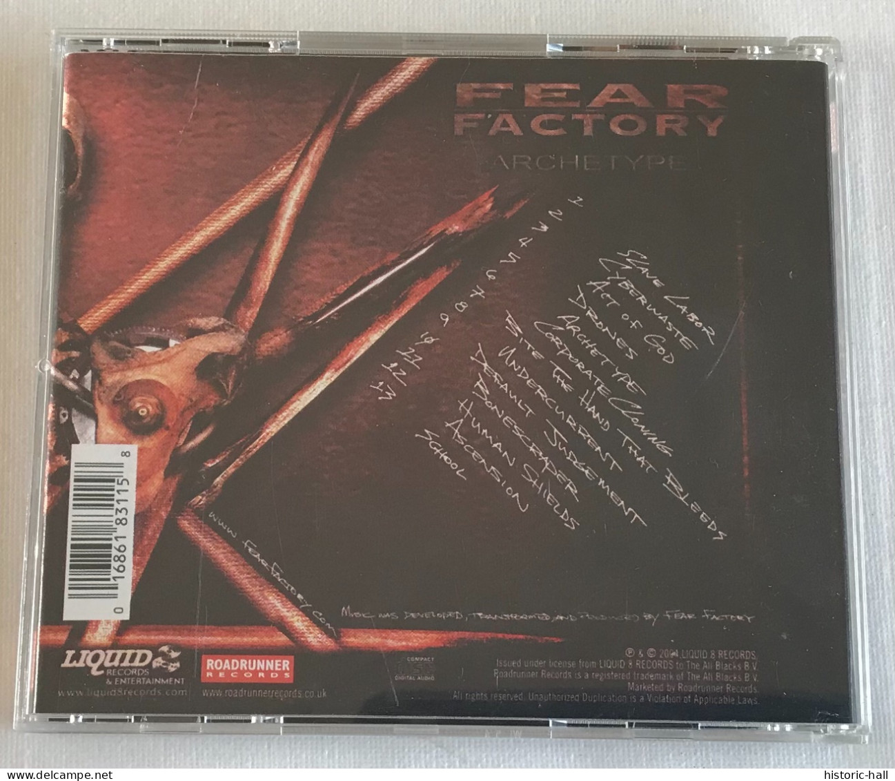 FEAR FACTORY - Archetype - CD - 2004 - Russian Press - Hard Rock & Metal