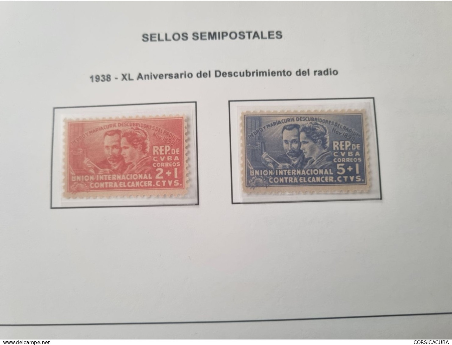 CUBA  NEUF  1938 à 1958  SELLOS-TIMBRES-   SEMIPOSTALES  //  PARFAIT  ETAT  //  1er  CHOIX  // COMPLET - Unused Stamps