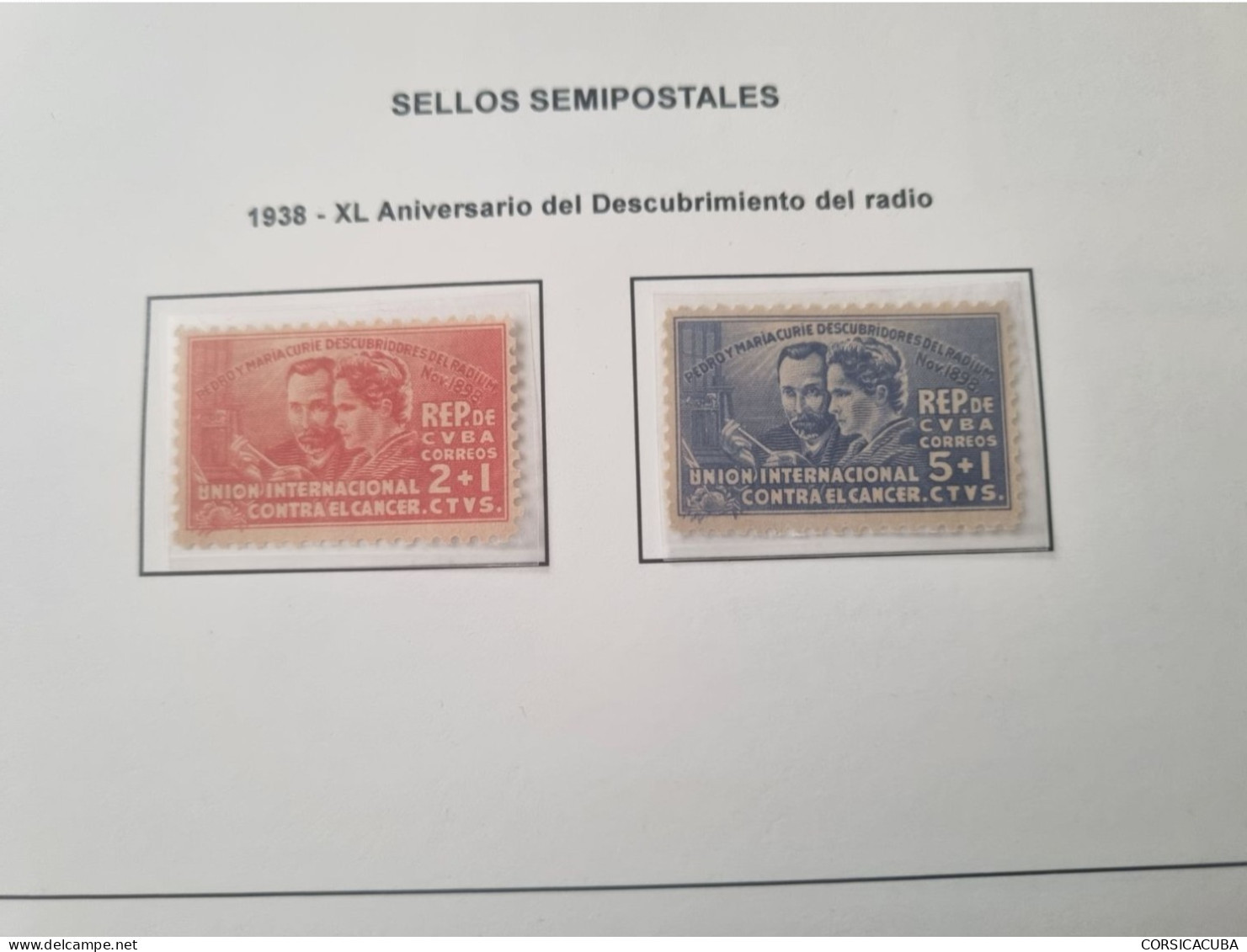 CUBA  NEUF  1938 à 1958  SELLOS-TIMBRES-   SEMIPOSTALES  //  PARFAIT  ETAT  //  1er  CHOIX  // COMPLET - Ungebraucht