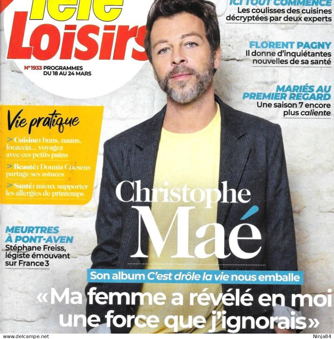 REVUE Christophe Maé  " Télé Loisirs " - Musique